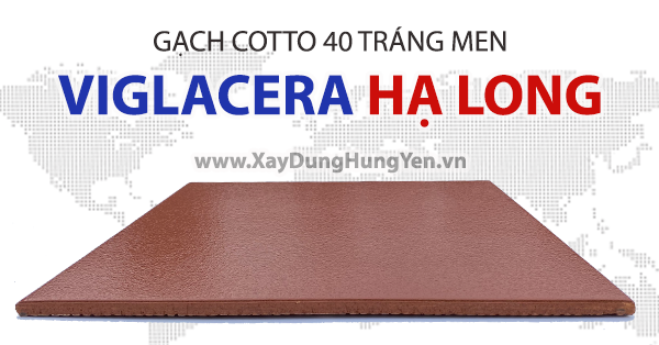 Gạch cotto 400x400 đỏ tráng men Viglacera Hạ Long - Tổng kho gạch ...